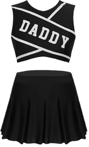 Damen Cheerleader Dessous Bequeme Cheerleader Uniform