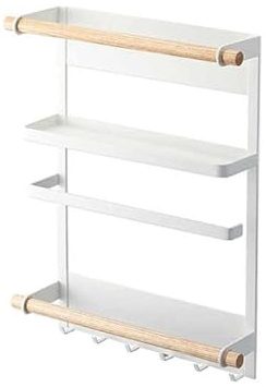Well Home Rack di fissaggio Magnetico in acciaio verniciato colore Bianco