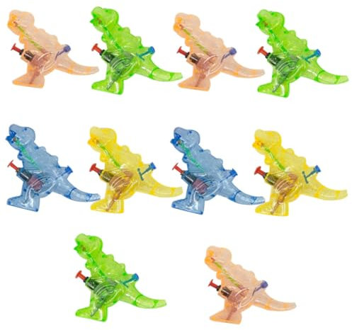HONITANO 10 Stück Sprühspielzeug für plastikenten dinozug wasserbahn schwimming Pools poolroborter Toy Wasserspielzeug Wassersprühspielzeug