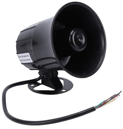 SENECESLI Megaphonhorn Lauter PA-Lautsprecher, 120 DB Megaphonlautsprecher für Einsatzfahrzeuge, Marineeinsatz, Industrieanwendungen, MP3-Wiedergabe