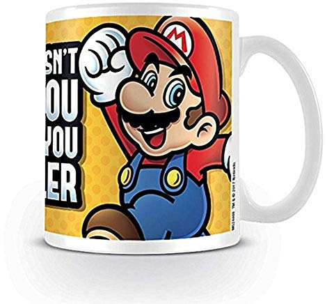 Super Mario Bros - Taza premium - Makes You Smaller - Caja de regalo
