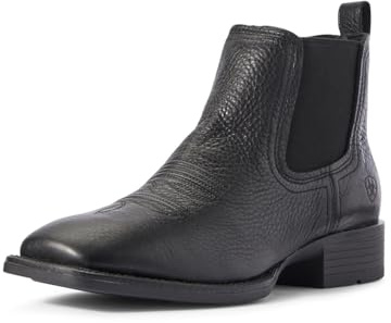 ARIAT Herren Booker Ultra Western Boot Westernstiefel, Schwarz, 44.5 EU Weit