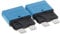 Milageto 2 Mini Disjoncteur Manuel de Fusible Réarmable Marin Automatique de Pièce 28V, 15A