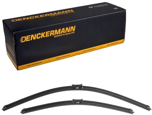 DENCKERMANN Escobilla Limpiaparabrisas Juego de 2 Escobillas Delante | Tipo de escobilla: Escobilla con hoja plana | Longitud 1: 650mm | Longitud 2: 475mm VD10023