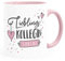 SpecialMe® Tasse Lieblings-Kollegin personalisierbar mit Namen persönliche Geschenke kleines Dankeschön inner-rosa Keramik-Tasse