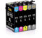 7ink Tintenpatronen Kompatibel mit Epson Stylus Ersatz für T0711/T0891-5er Set: 2X Schwarz, 1x Cyan, 1x Magenta, 1x Gelb - Ersatzpatronen für Epson Drucker