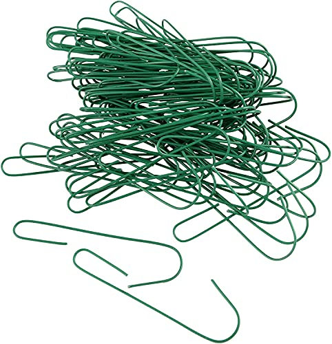 UKDeals Direct 200pc Green Assorted Sizes Ornaments Hook Bauble Hooks Christmas Tree Decoration By UKDD, Wire Hook