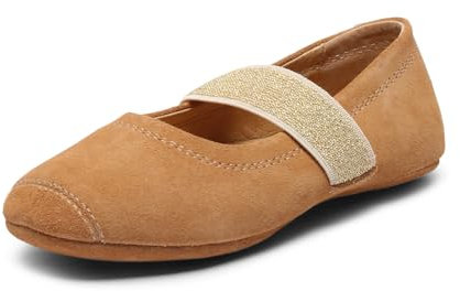 bisgaard Mädchen Ballet Flat, Tan, 25 EU