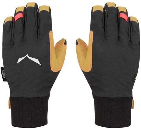 Salewa Ortles Durastretch Merino Handschuhe Damen, Schwarz, 6/S