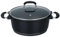 alpina Kochtopf Ø 24 cm - Induktion/Gas/Keramik - Silikongriffe - Spülmaschinenfest - Antihaftbeschichtung