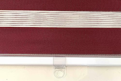 Klemmrollo, Clever Fix Rollo,Klemmrollo, Rollo, Day & Night, Beere (60x150)