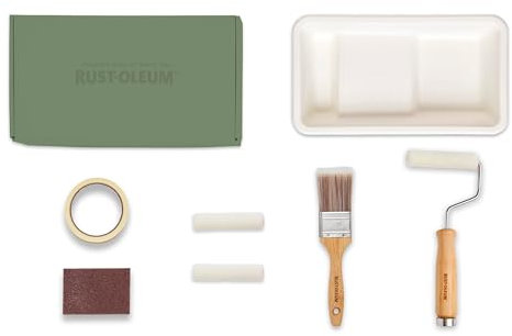Rust-Oleum Ready to Roll - Eco Paint Kit (Small) - Satin Furniture Paint Rich Greens