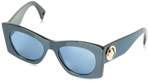 Lanvin LNV605S 007 Night Black Sunglasses Woman ZYL, Butterfly, 54