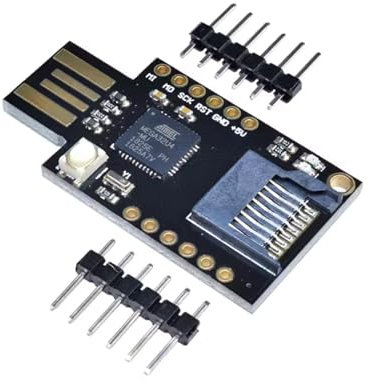 YOURRYONG ATMEGA32U4 Virtual Keyboard Module USB Keyboard/BadUSB/USB TF Memory