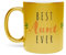 Mug Doré en Céramique Chromé - Best Aunt Ever Auntie Family - 325 ml
