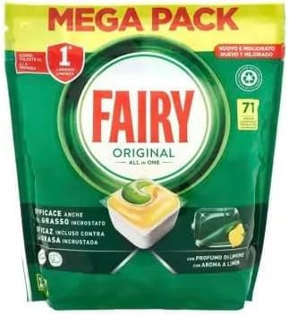 Pastiglie Lavastoviglie Original Fairy - 284 Lavaggi - 4 confezioni da 71 lavaggi