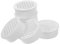 Tofficu 6 Pezzi copertura dello scarico a pavimento Grates drenare scarico piatto coperture prato copertura del tubo di scarico collettore di scarico dei della doccia pvc bianca