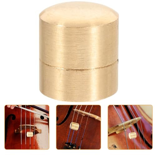 Vaguelly Cello Wolf Tone Mute aus Messing Effektiver Stimmungsdämpfer für Cello für und Aufführung Sorgt für Störungsfreies und Optimale Klangqualität