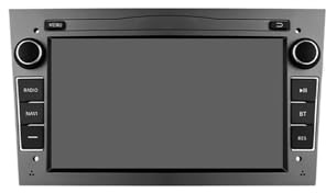 Navegación GPS para Coche Radio para Coche para Opel para Astra HGJ,para Zafira B,para Corsa CD, Antara,para Vectra,para Vivaro,GPS,RDS,4G,CarPlay(Gris,S6)