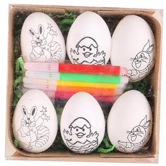 Guangcailun DIY Dekoration, Bastelset für Partygeschenke, Ostereiersuche, Schule, Klassenzimmer, Belohnungen und Schatztruhen