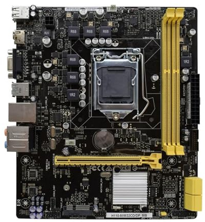 schede madri ﻿Fit For ASUS H110-M/M32CD Intel H110 LGA 115 DDR3 32 GB Supporto HDMI Core I3-6100 I5-6500 I5-6400 Celeron G3900 I5-6600 CPU