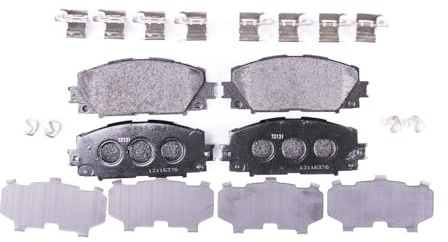 HELLA 8DB 355 016-191 Bremsbeläge - nicht für Verschleißwarnanzeige vorbereitet - T2131 - für u.a. DAIHATSU / PERODUA / SCION / TOYOTA