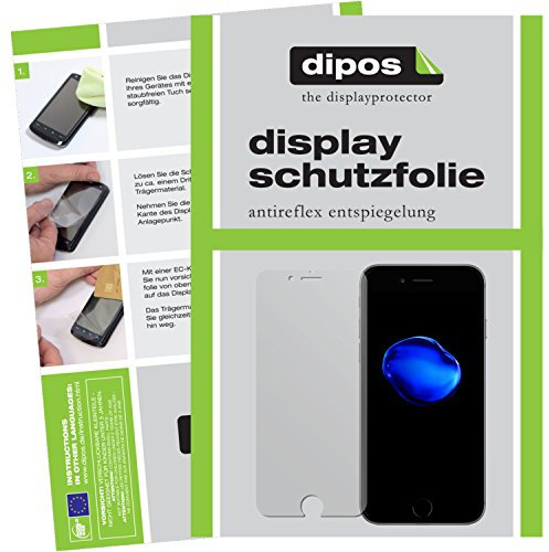 dipos Screen Protector Films compatible with Apple iPhone 7 Screen Protector Anti-Glare Matte