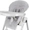 Babysanity Universal-Hochstuhlbezug aus weichem Baumwoll-Frottee, verleiht Ihrem Hochstuhl ein trockenes und frisches Gefühl, 100 % Made in Italy (Grau)