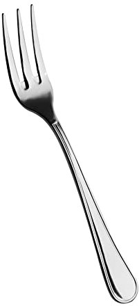 Salvinelli Queen 3 Denti, Acciaio Inossidabile, Stainless Steel, Forchettone da Cucina 1 Pezzo