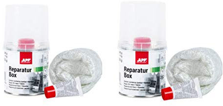 2 Kit réparation resine polyester tissé