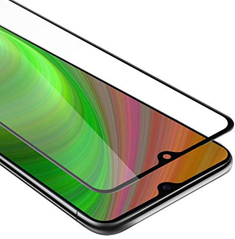 Cadorabo Vidrio templado cobertura completa compatible con Xiaomi Mi 9 en TRANSPARENTE con NEGRO - Vidrio protector de pantalla en dureza 9H con compatibilidad touch 3D