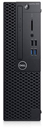 Dell Optiplex 3060 Small Form Factor PC Core i3 (8100) 2.3GHz 8GB 256GB SSD DVD-RW LAN Windows 10 Pro (UHD Graphics 630) (Refurbished)