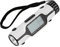 Cuque Verrückter Weltreise-Wecker mit LED-Taschenlampe, Digitaler Weltzeit-Reise-Wecker im Freien mit Thermometer, Lageruhr
