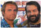 Blechwaren Fabrik Braunschweig GmbH Bud Spencer und Terence Hill - Portraits mit Unterschrift - Blechschild - 20x30 cm 300/B003