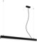 SOLLUX lighting Integrated LED 95cm Linear Straight Bar Pendant Light Black 4000K Integrierte LED 95cm Linear Straight Bar Pendelleuchte Schwarz 4000K
