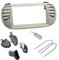 Sound Way Kit Montaggio Autoradio, Mascherina 2 DIN, Bocchette Areazione, Chiavi di Smontaggio, Adattatore Antenna compatibile con Fiat 500 (2007-2015)