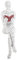 Buachois Figur Deko für Regal, 19 x 9 x 6 cm Kleine Lesende Frauen Geformte Skulptur Personalisiertes Handbemalte Lesen Bösewicht Desktop Bücher Regal Handwerk Statue