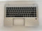 Teclado Ucrania para HP EliteBook 840 G7 M07089-BD1 con reposamuñecas