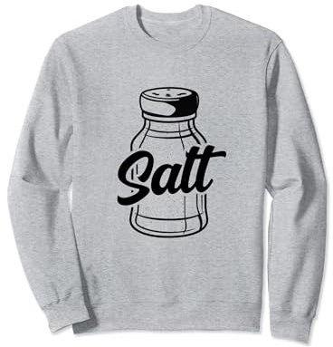 Salt Shaker Halloween Costume Simple Group Design Fun Sweatshirt