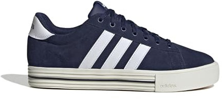 adidas Unisex Daily 4.0 Shoes, Dark Blue/Cloud White/Off White, 40 EU