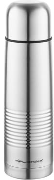 FLORINA Botella Térmica de Acero Inoxidable (500 ml) I Termo con Vaso para Beber CRISTIANO STRONG I Cantimplora a Prueba de Fugas I Termo Mantiene la Temperatura Durante 8 Horas I Botella de Agua