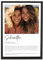 Wackadoo Bilderrahmen Personalisiertes Poster Schwester, Wandbild mit Foto und Text auf hochwertigem Papier, Bilderrahmen und Glasscheibe fotogeschenk personalisiert, personalisiertes geschenk