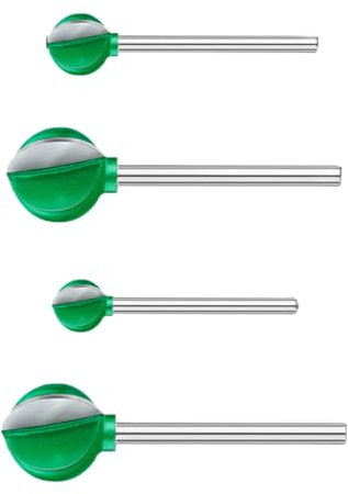 3/4 6 mm vástago fresa bits router bits set fresa extremo fresa radio fresa tallado