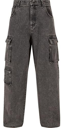 Karl Kani Og Baggy Cargo Pants Grey, XS