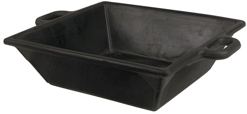 Bricoloco Gaveta de caucho de albañil 470x430x150 mm capacidad 15 litros – Caldereta goma para obra y reformas. (10)