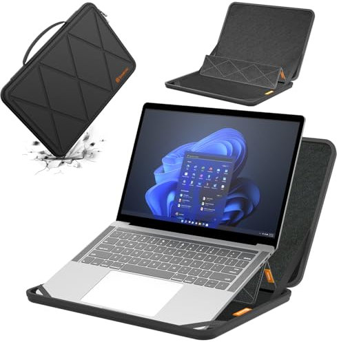 Smatree MS35 Custodia protettiva rigida in EVA con stand compatibile per 13,3 pollici HP Elite x360 830, per HP Envy X360 13,per EliteBook 830/835 G11/G10/G9,per Elite x360 830 G11 2-in-1 Notebook PC