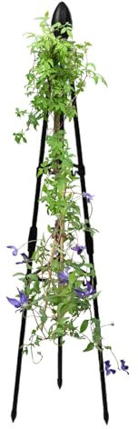 Tomato Buddy - Tomatenstab Pflanzstab Rankhilfe Rankstab - Gartenspalier Für Kletterpflanzen,Außenbereich Pflanzenständer Rankhilfe Rosen, Supporto Per Fiori In Metallo, Telaio Robusto, Accessori Per