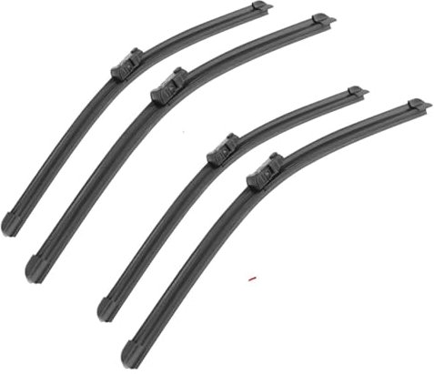 Heckscheibenwischer Für Opel Astra H Scheibenwischer-Frontwischer Aus Gummi, Autoteile, Zubehör, Scheibenwischerteile Wischerblätter Vorne Hinten(4 PCS)