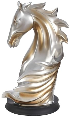 Dofanqing Tabletop Wine Bottle Holder, Horse Statue Wine Rack, Wine Storage Display Rack,Multifunction Display Rack,Smooth Surface,FOR Wine Bottles, Wine Glasses, Decorations