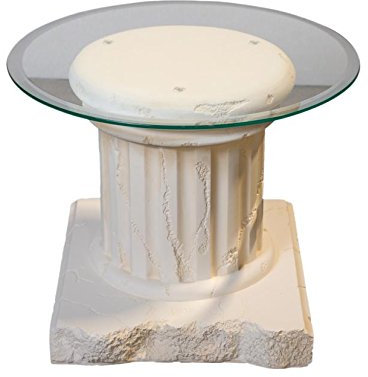 AWD Blumensäule Marmorsäule Deko Säule Beistelltisch Telefontisch Blumenständer